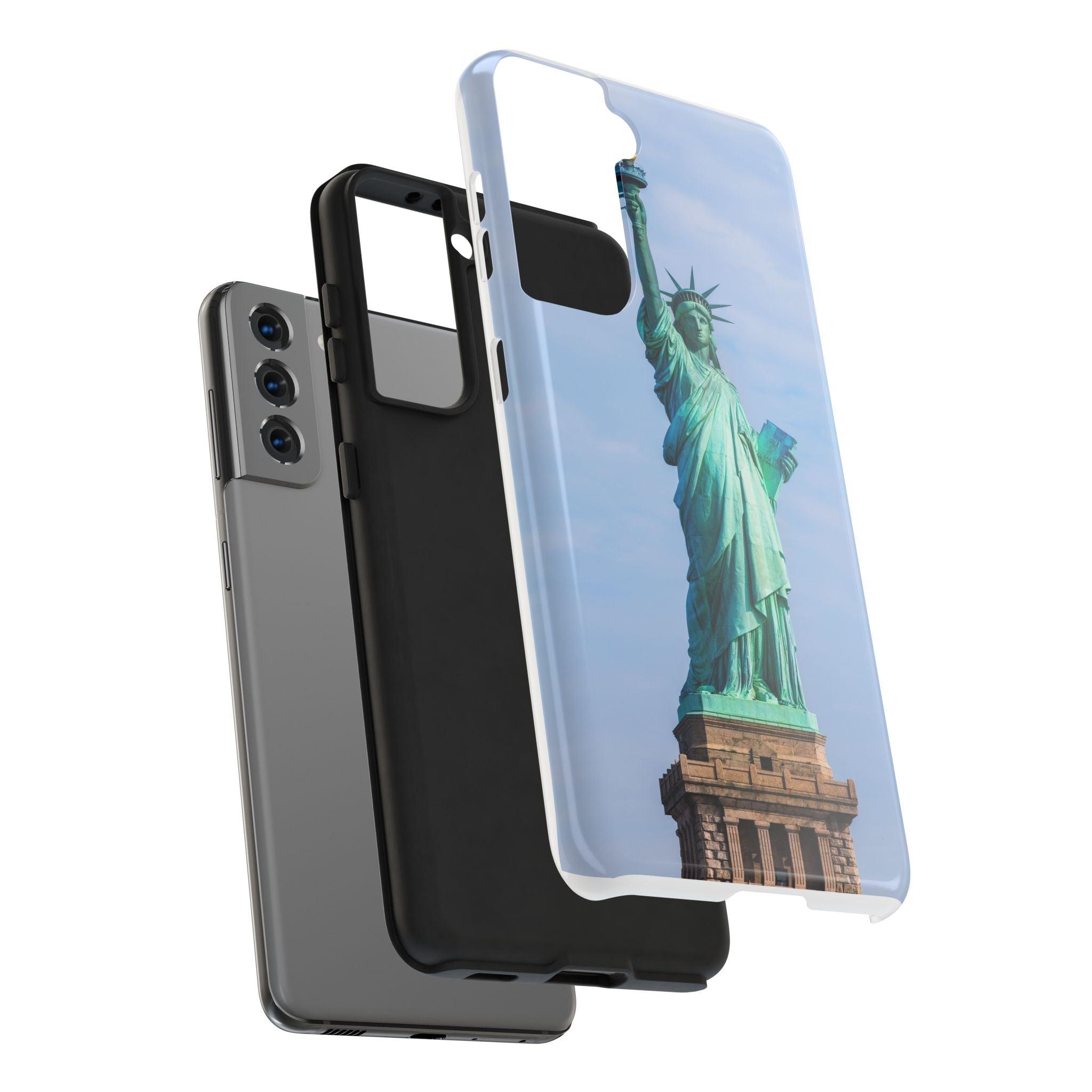 Statue of Liberty Printed Tough Phone Case - Iconic Freedom Design