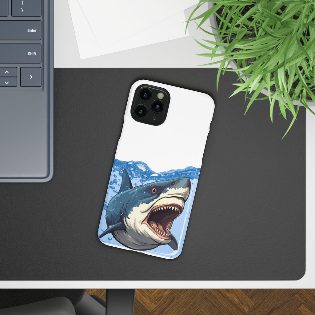 Shark Frenzy Phone Case – Dive into Bold Style