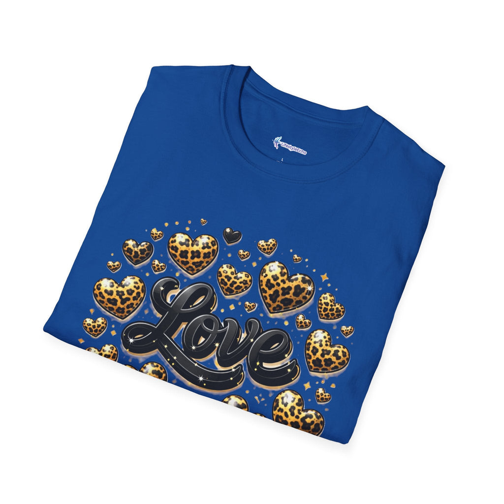 Love Surrounded by Gold Balloons T-Shirt
