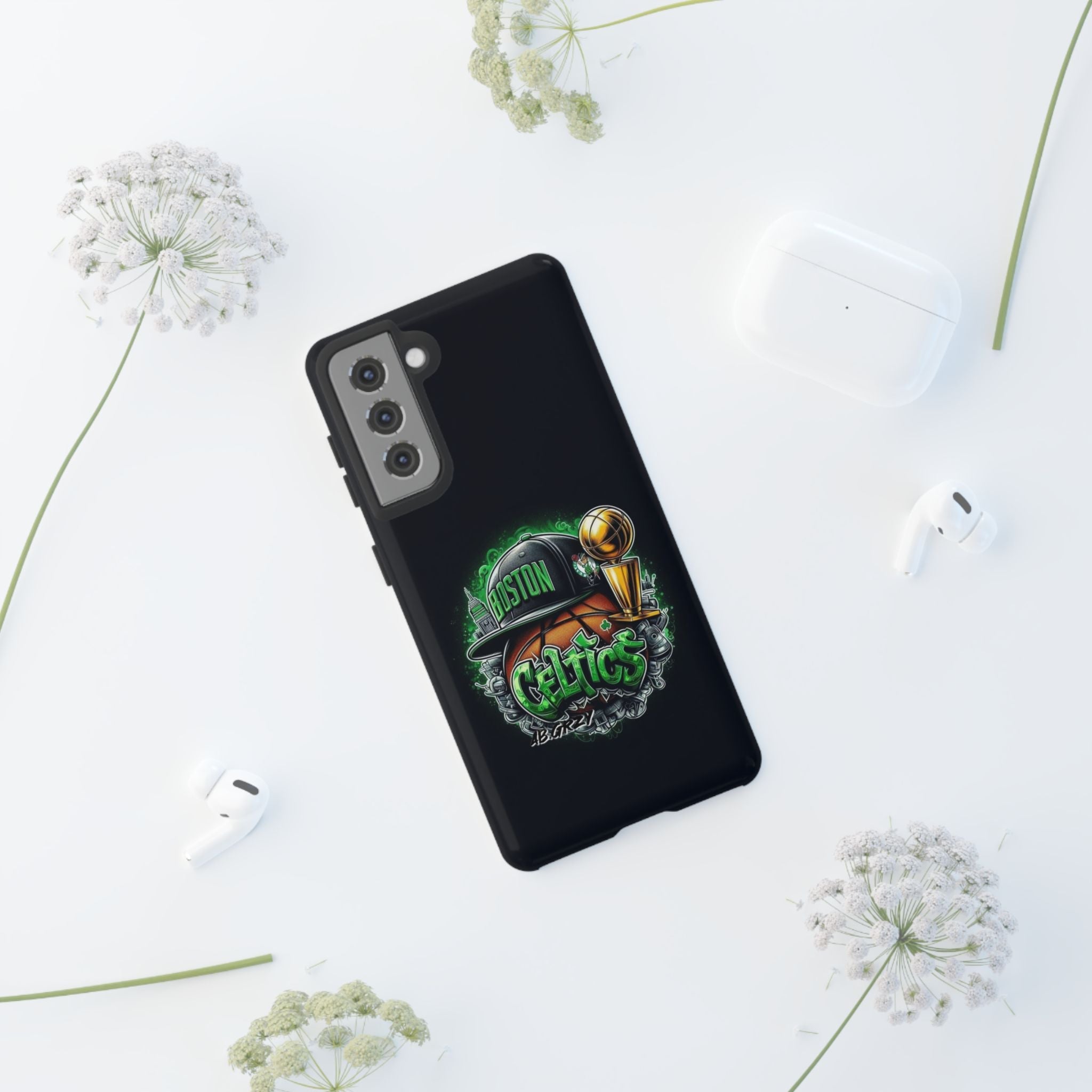 Jayson Tatum Celtics Core Edition – ToughShield Dual Layer Protection, Sleek Fit | iPhone 8–16 Pro Max & Samsung S10–S25 Ultra Compatible