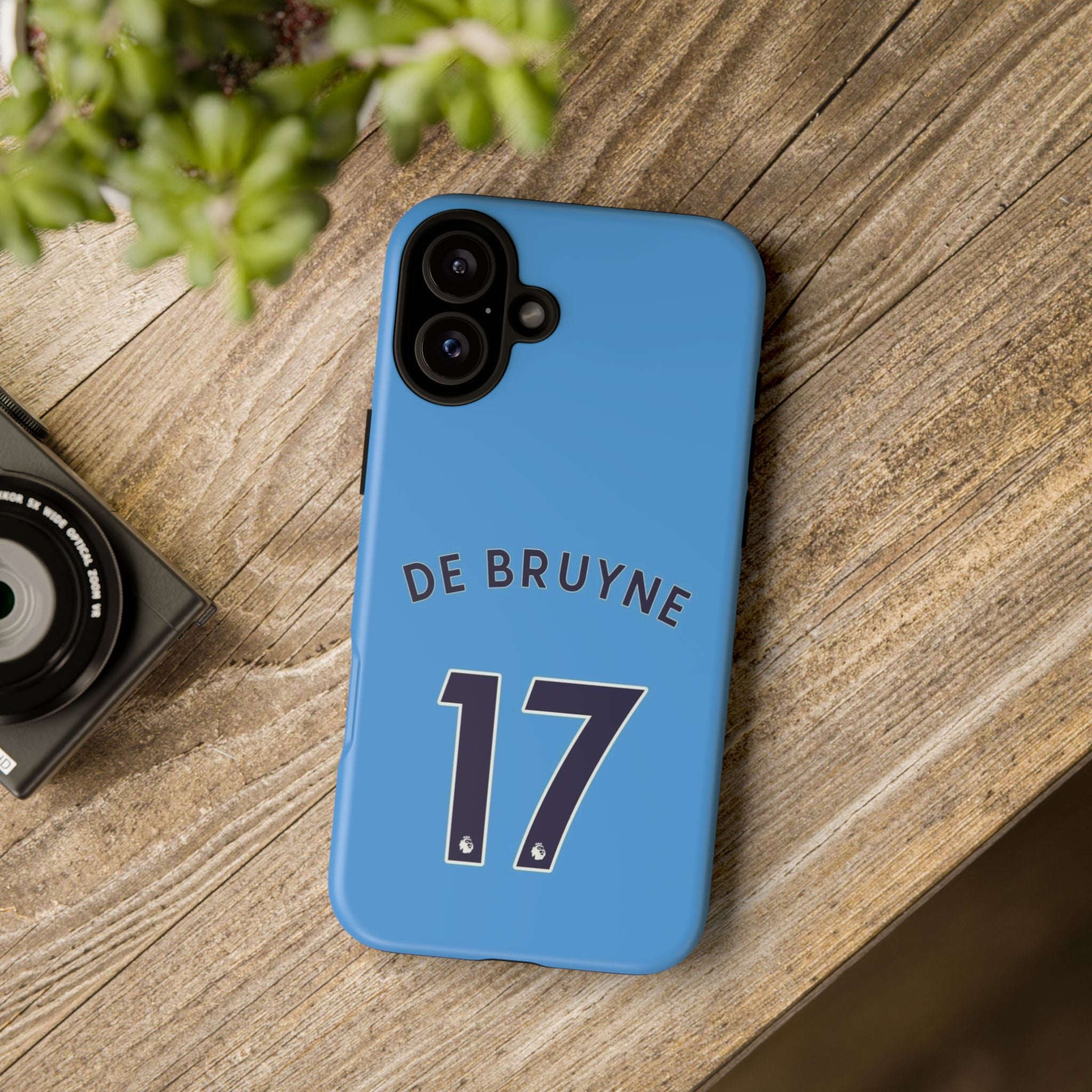 Kevin De Bruyne VisionGuard – Enhanced Protection & Sleek Design | Fits iPhone 8–16 Pro Max & Galaxy S10–S25 Ultra
