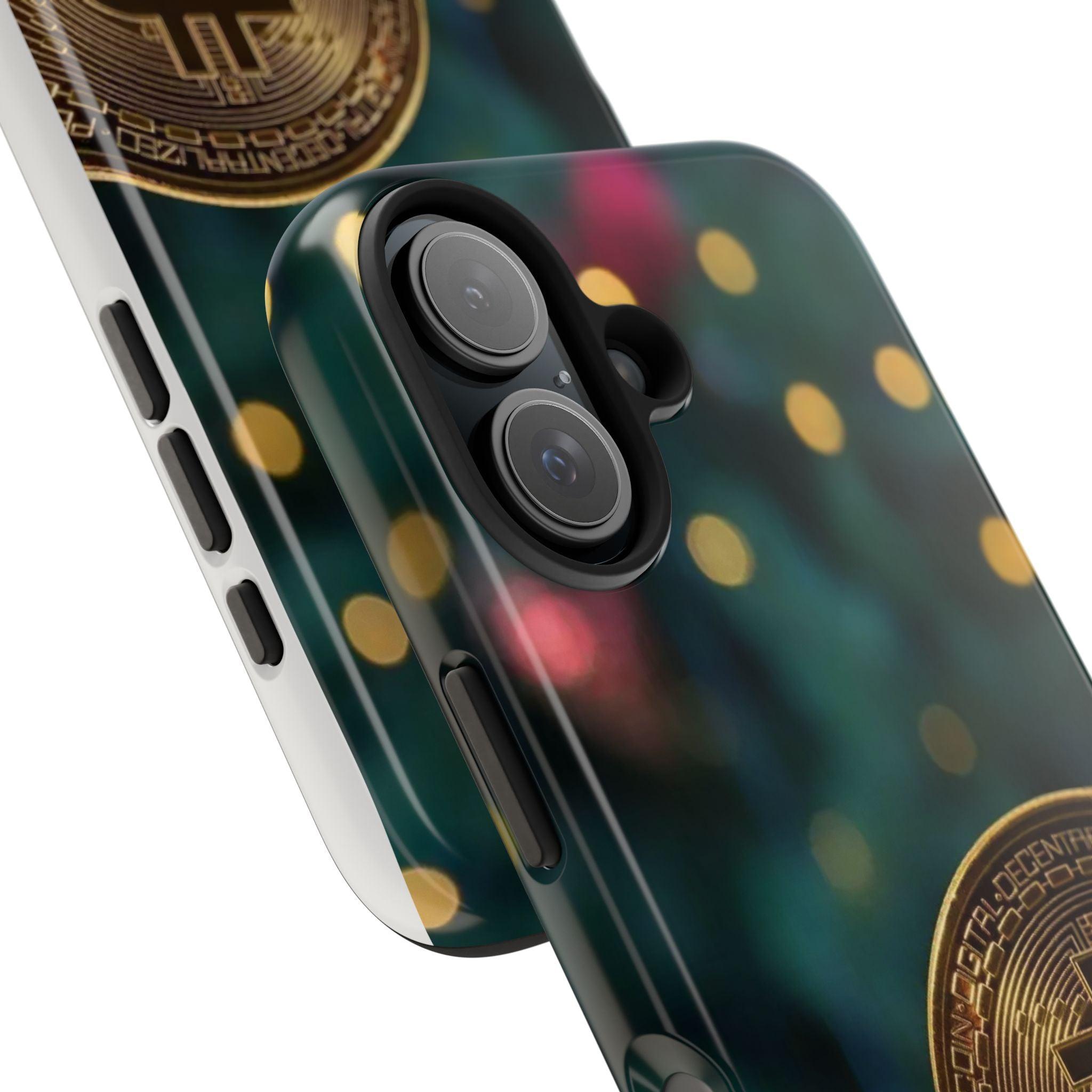 Crypto Bitcoin High Quality Printed Tough Phone Cases