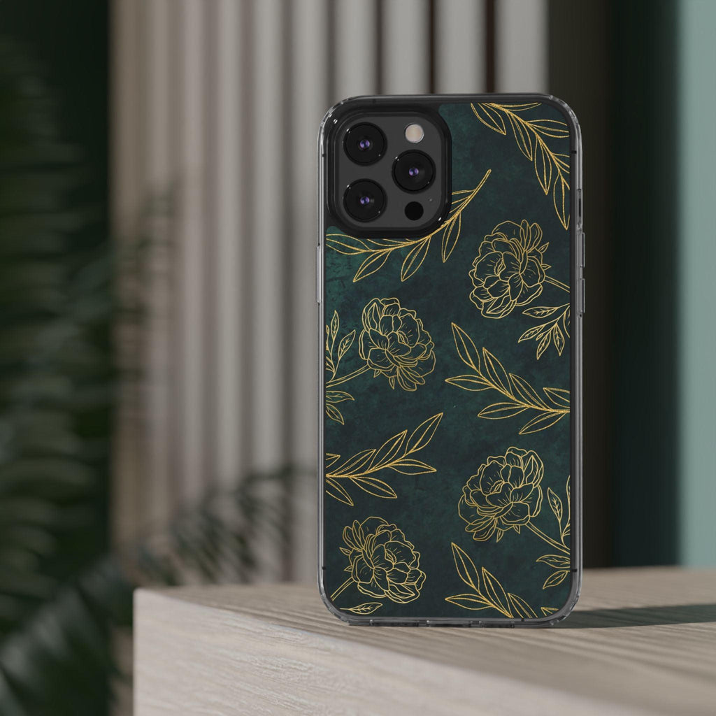 Floral Pattern Clear Cases