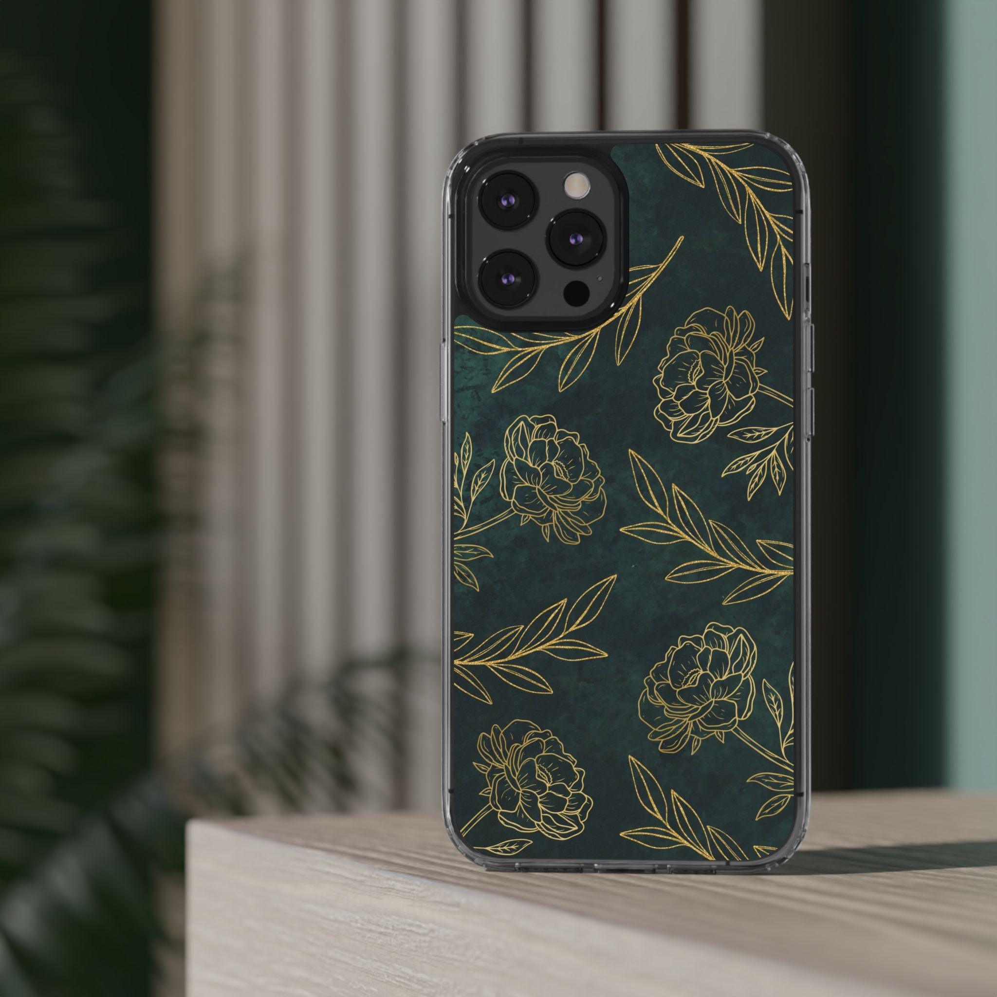 Floral Pattern Clear Cases
