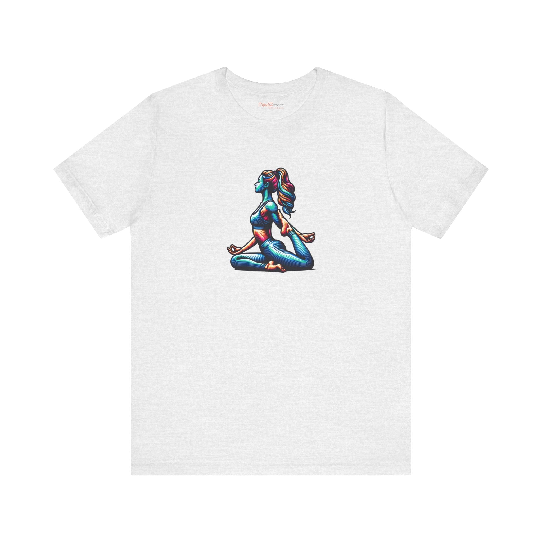Yoga Unisex Jersey Short Sleeve Tee - Soft Cotton - DipaliZ