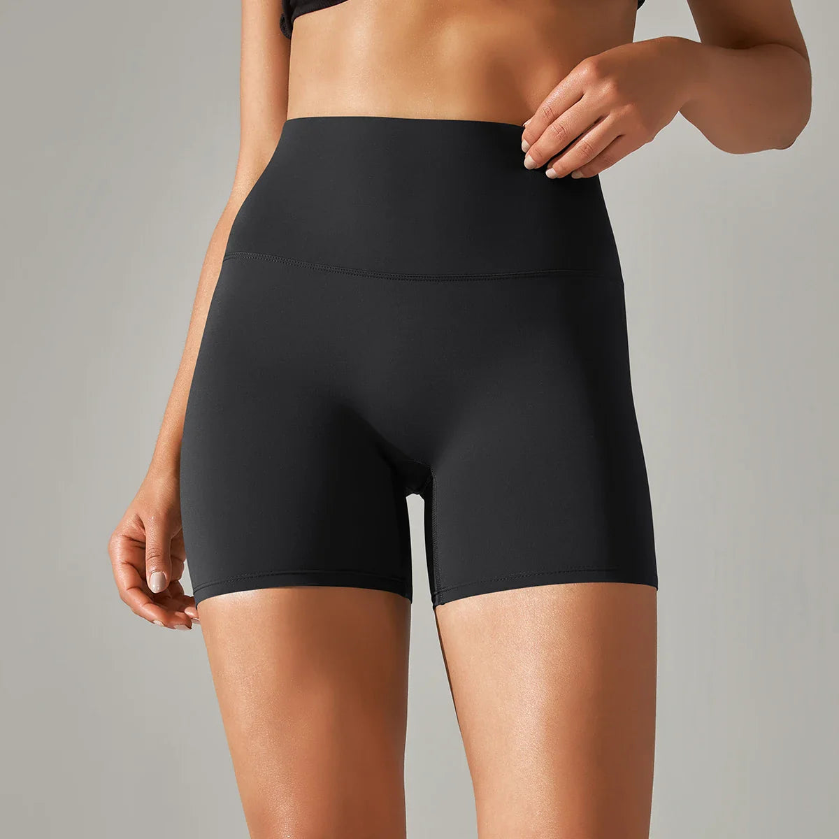women's High Waisted Yoga Shorts Butt Lifting Tummy Control Workout Fitness Running Stretchy Booty Lift Leggings Gym Activewear