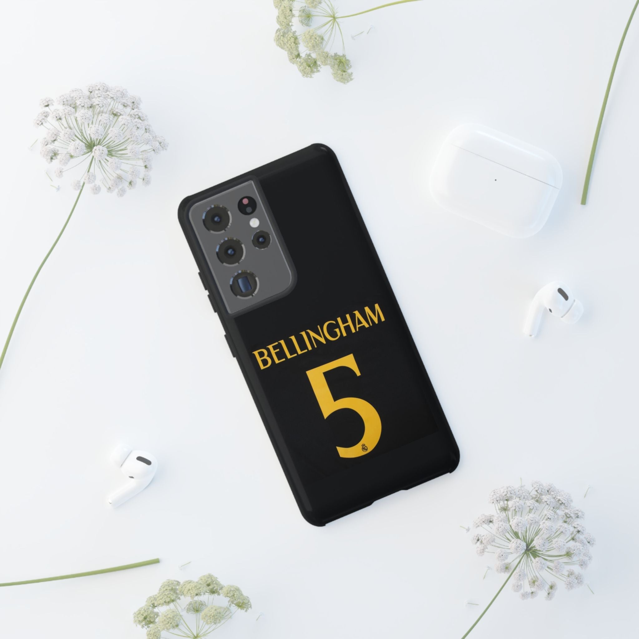 Jude Bellingham Future Star Armor – Dual-Layer Defense & Streamlined Fit | Compatible with iPhone 8 to 16 Pro Max & Samsung Galaxy S10 to S25 Ultra