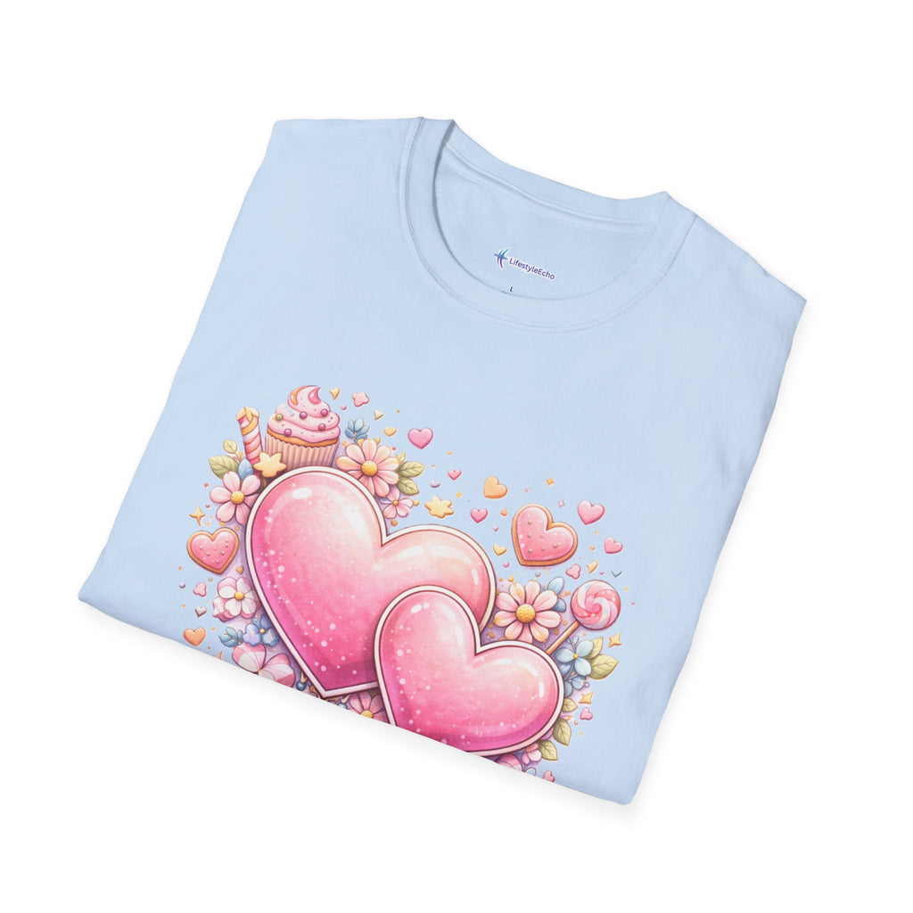 Boho Heart Tee - Bohemian Hearts Graphic T-Shirt