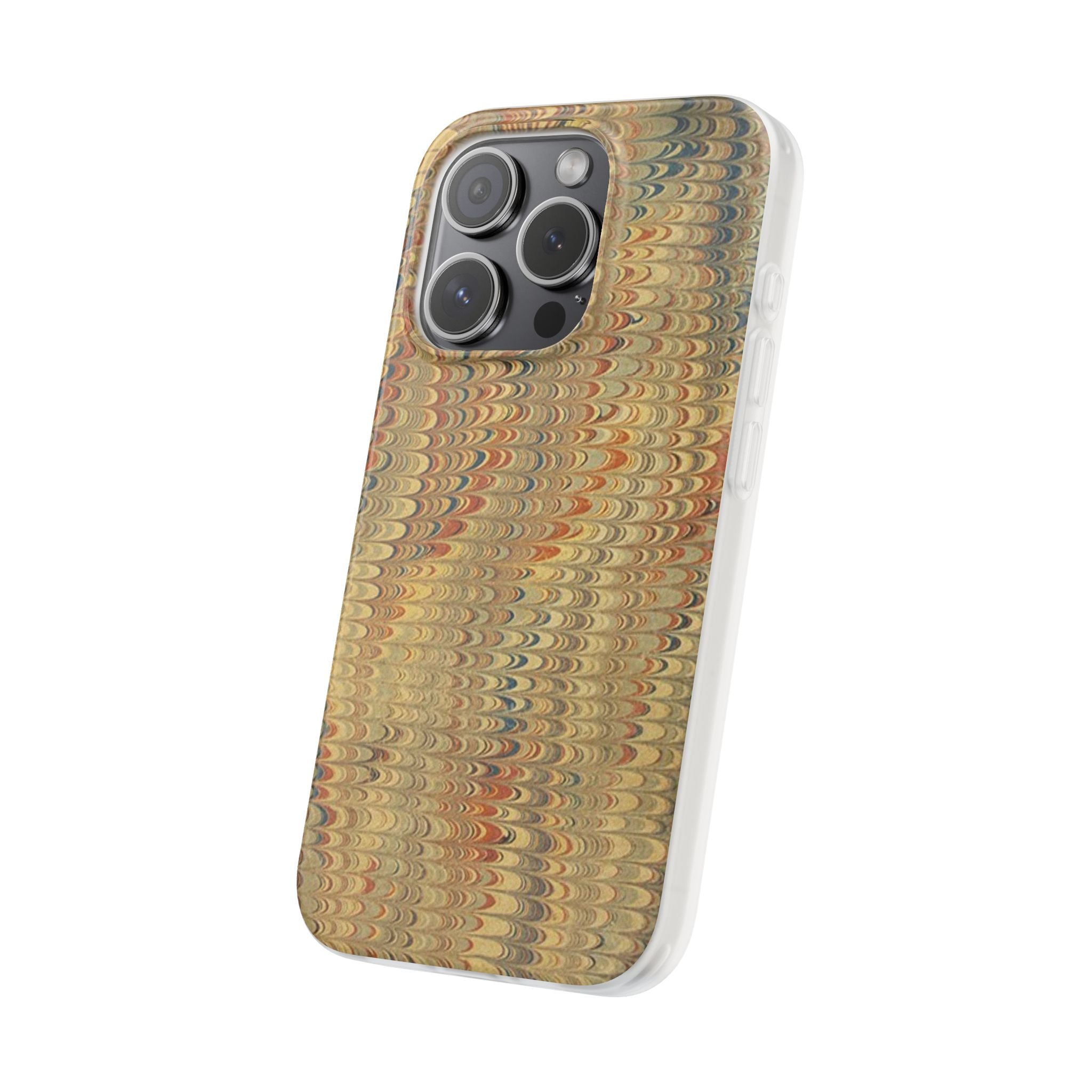 Golden Fall Neutrals Italian Marbled Design Stylish Phone Cases