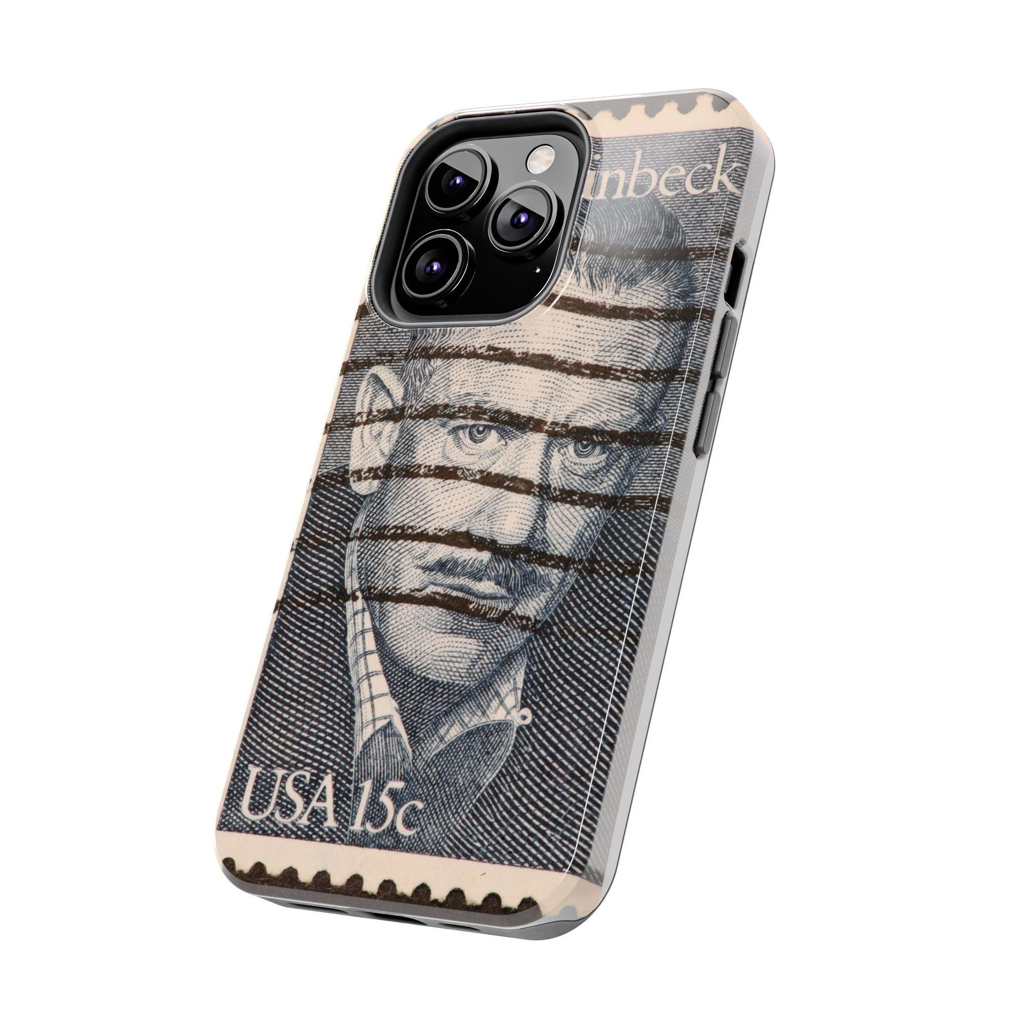 John Steinbeck USA 15c Printed Tough Phone Case for iPhone - Literary Tribute Design