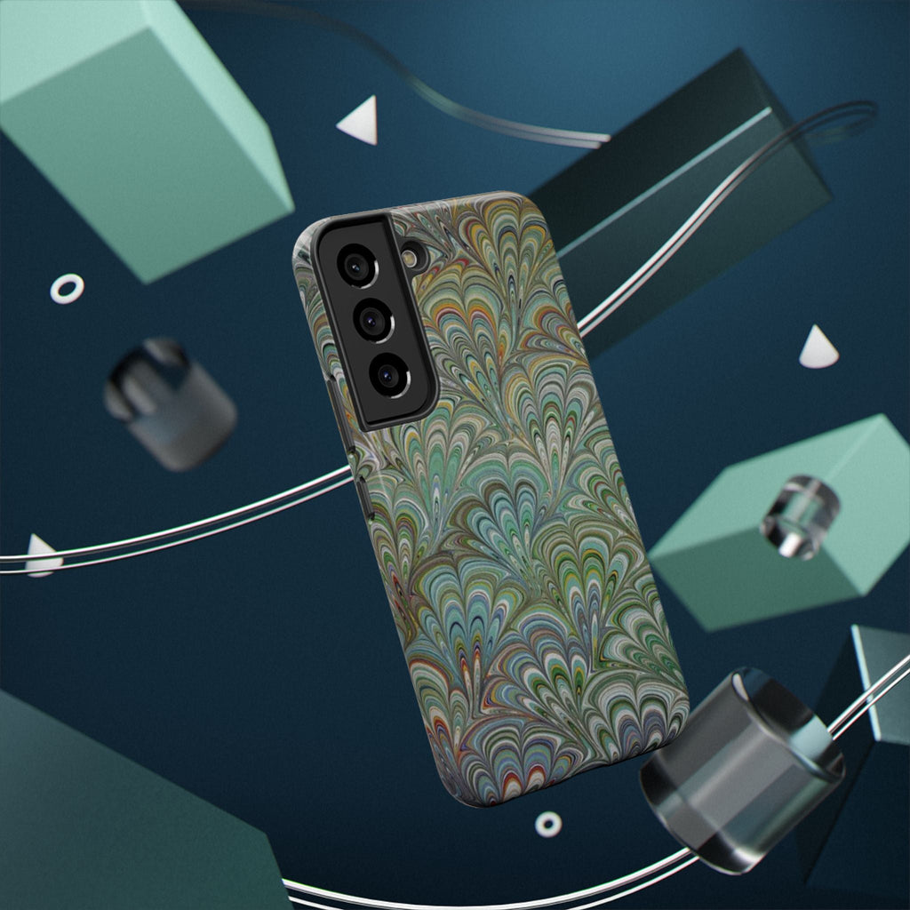 Italian Peacock Green Highly Durable Phone Case for Apple + Samsung