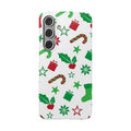 Custom Samsung Tough Phone Case – Christmas Santa Holiday Design, Festive Xmas Protection