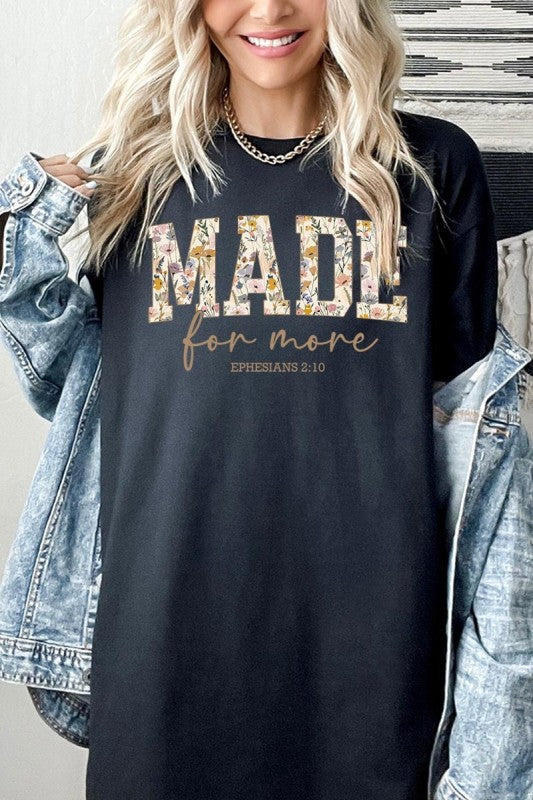 Made for More Faith Graphic Plus Heavy Cotton Tee