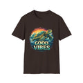 Sea Turtle 'Good Vibes' T-Shirt — Coastal Summer Surf Tee