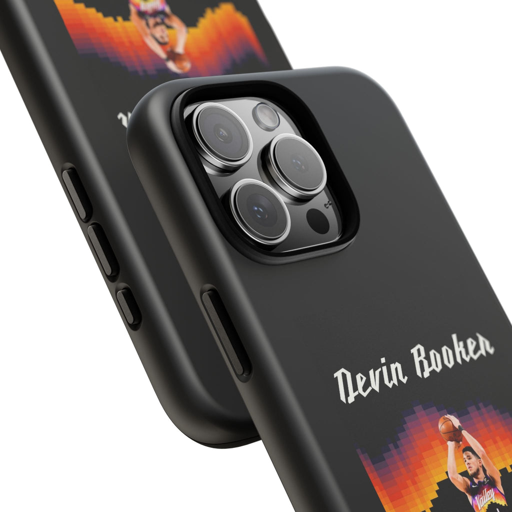 Devin Booker Precision Blaze Series – Dual-Layer ShockGuard Protection | Fits iPhone 8–16 Pro Max & Samsung Galaxy S10–S25 Ultra