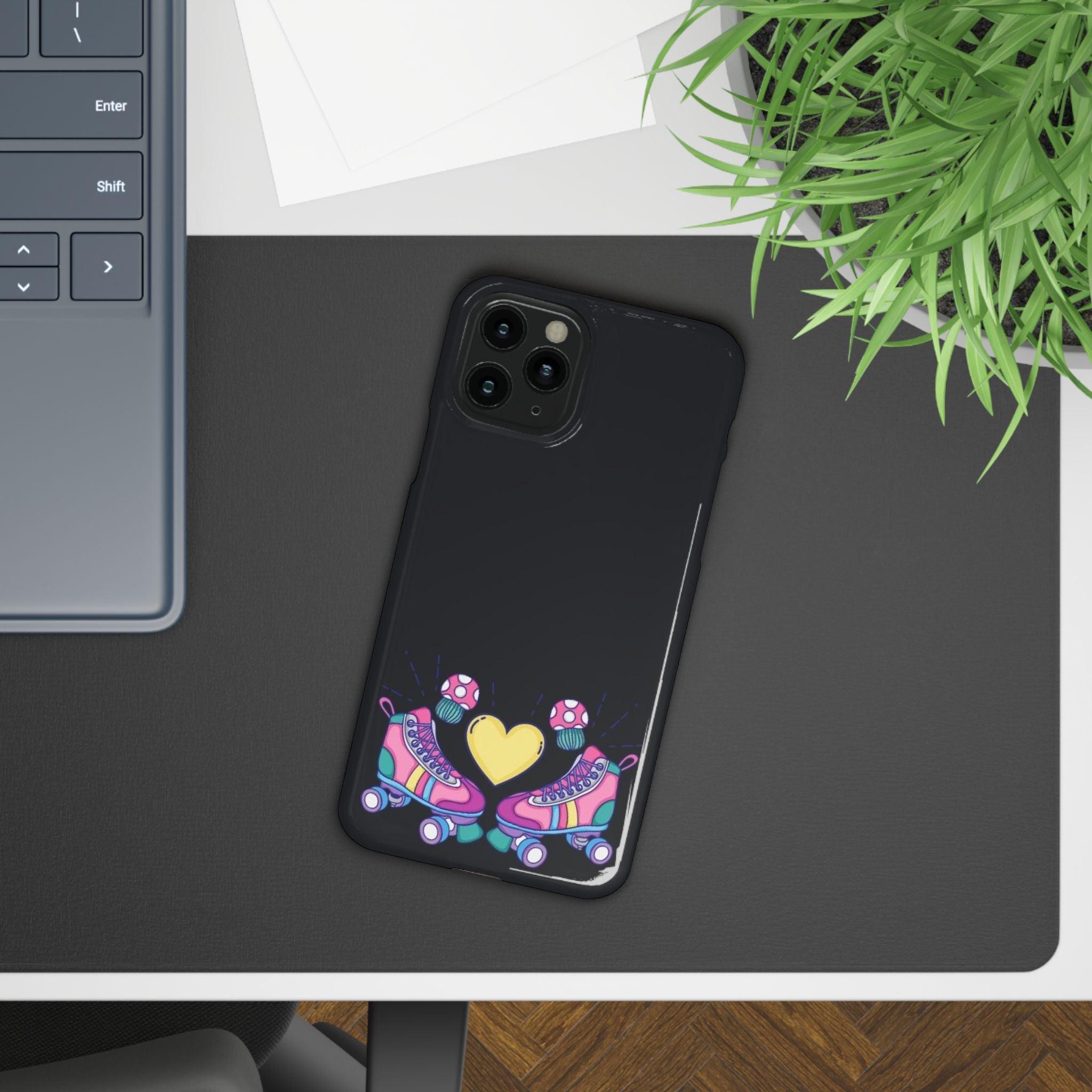 Skater's Heart Phone Case – Glide with Love Everywhere
