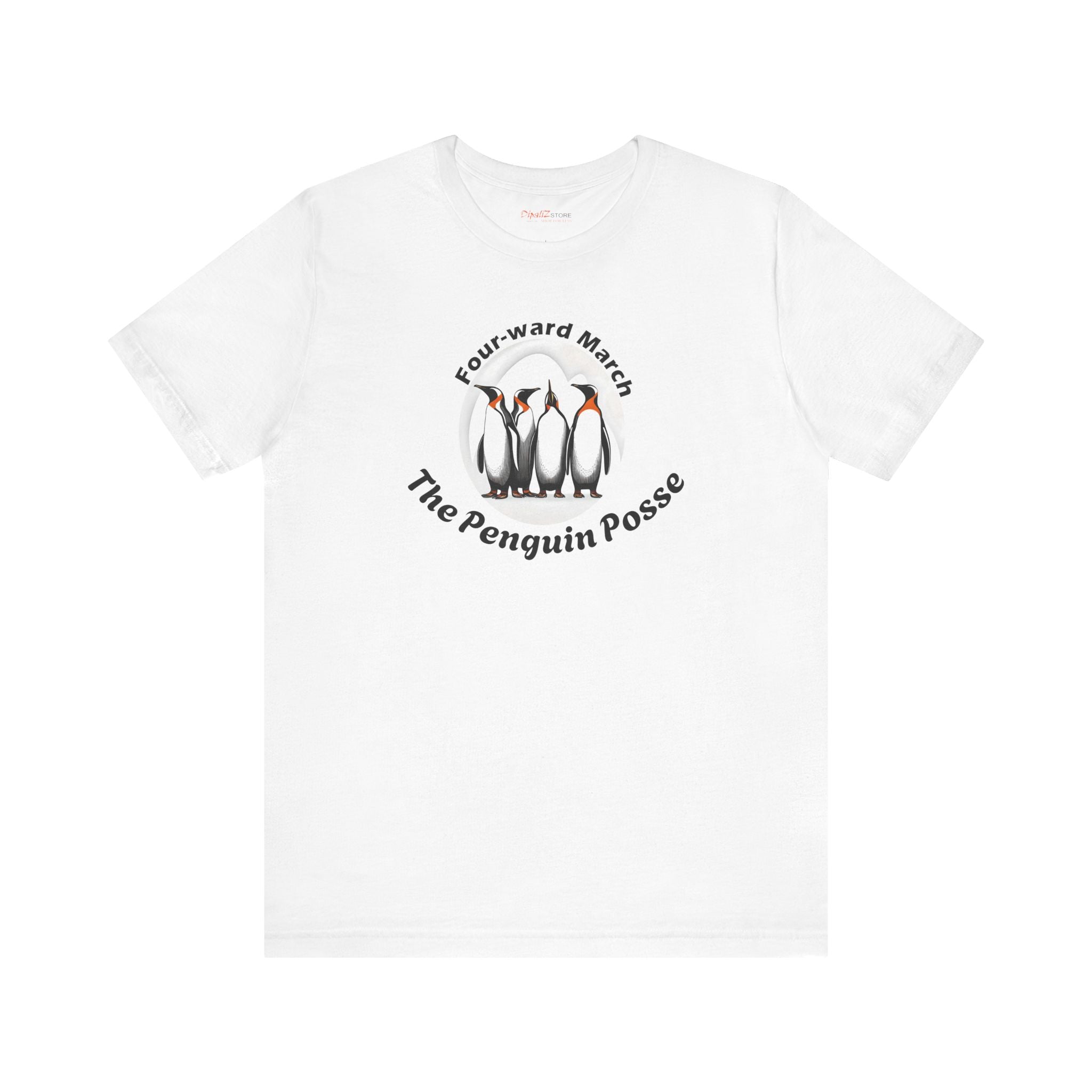 Penguins Unisex Jersey Short Sleeve Tee - Music Lovers - DipaliZ