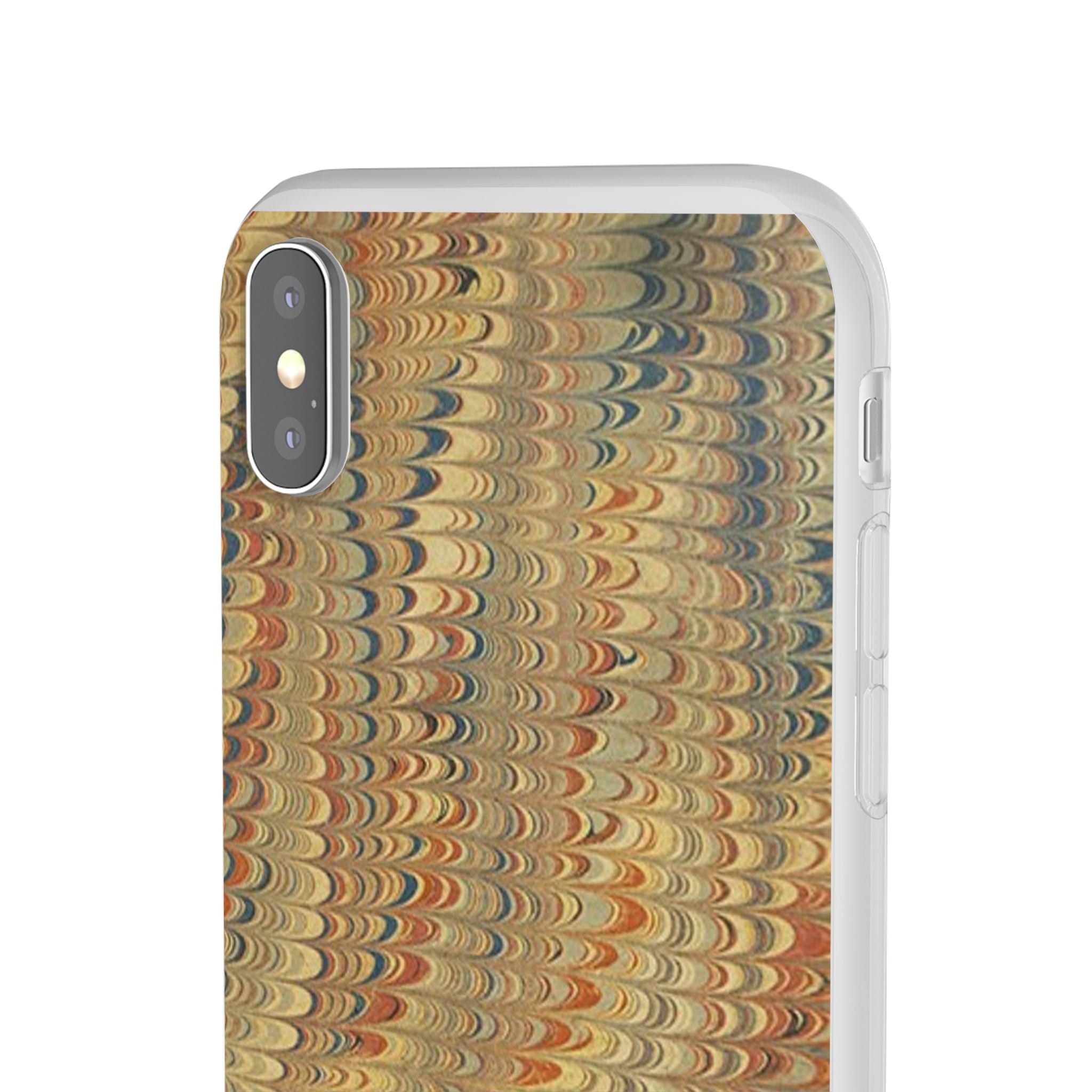 Golden Fall Neutrals Italian Marbled Design Stylish Phone Cases