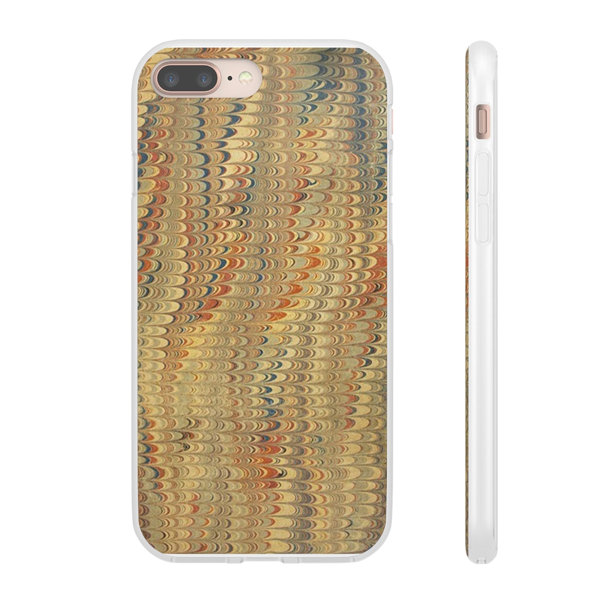 Golden Fall Neutrals Italian Marbled Design Stylish Phone Cases
