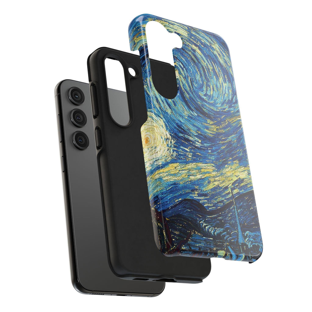 Blue And Yellow Theme Art Colors Tough Phone Cases