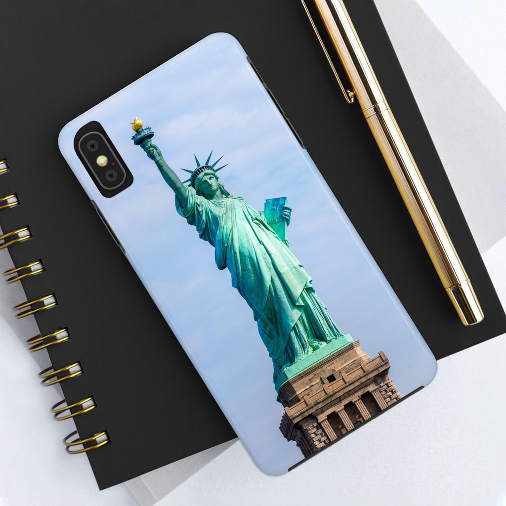 Statue of Liberty Printed Tough Phone Case - Iconic Freedom Design