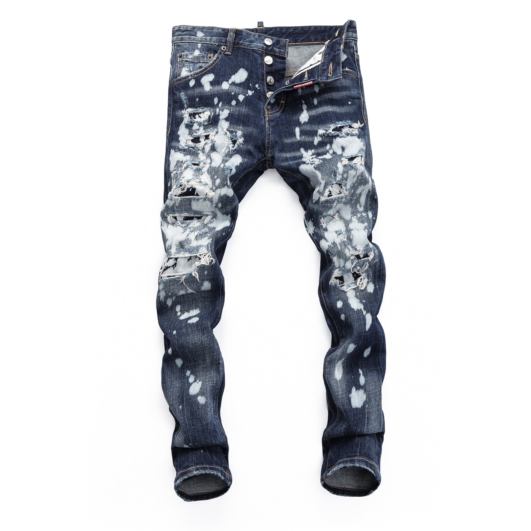 urban TEEN  Fashion Ripped Jeans STONE WASHED Pants