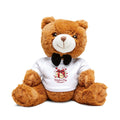 Valentine's Day Gift Teddy Bear with 'Valentine's Day Present' T-Shirt