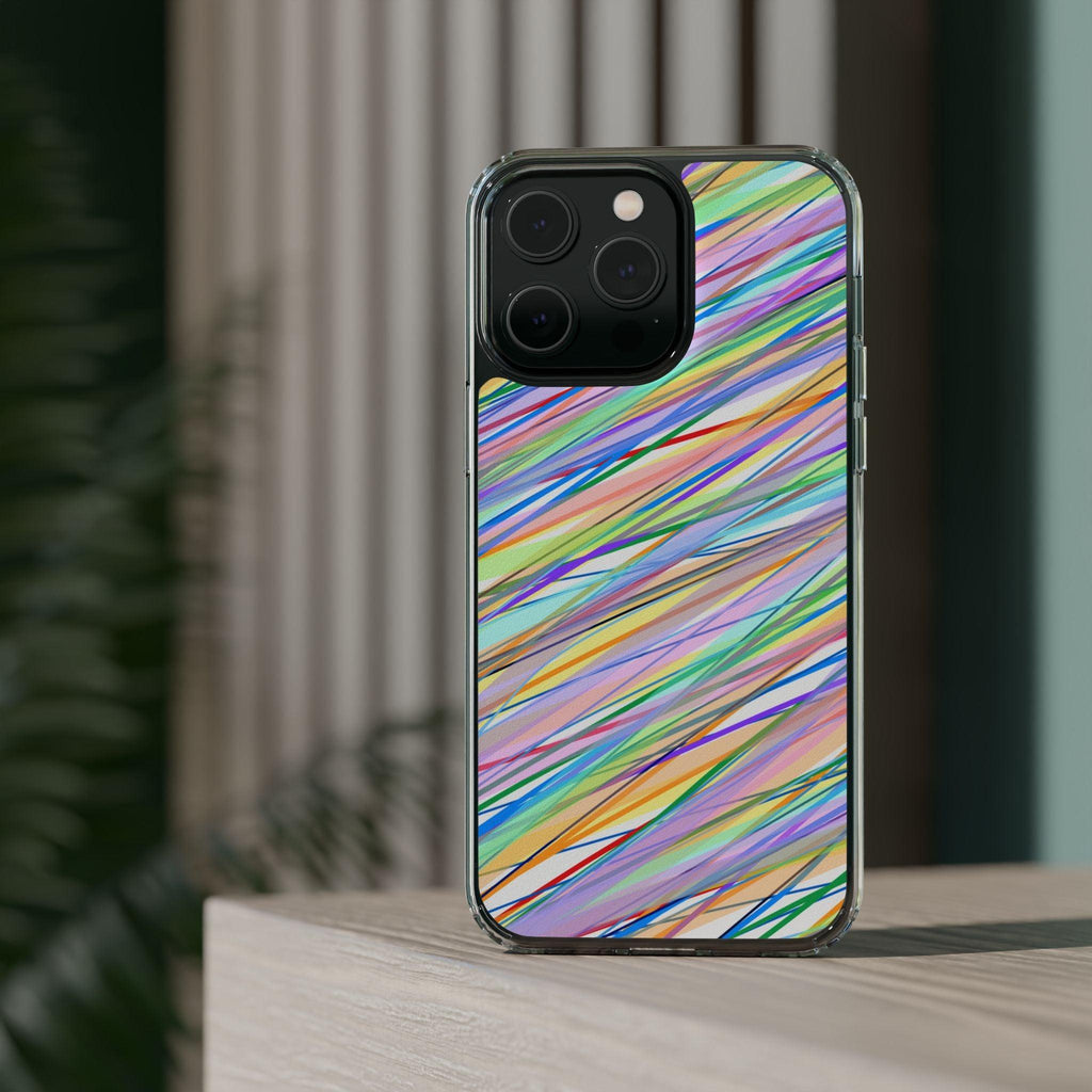 Threads Of Colors Clear Case
