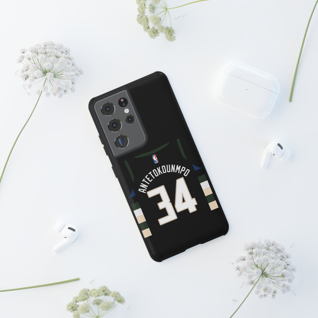 Giannis Antetokounmpo Force Drive Edition – Heavy-Duty ShockGuard Layers, Athletic Slim Fit | iPhone 8–16 Pro Max & Samsung S10–S25 Ultra Supported