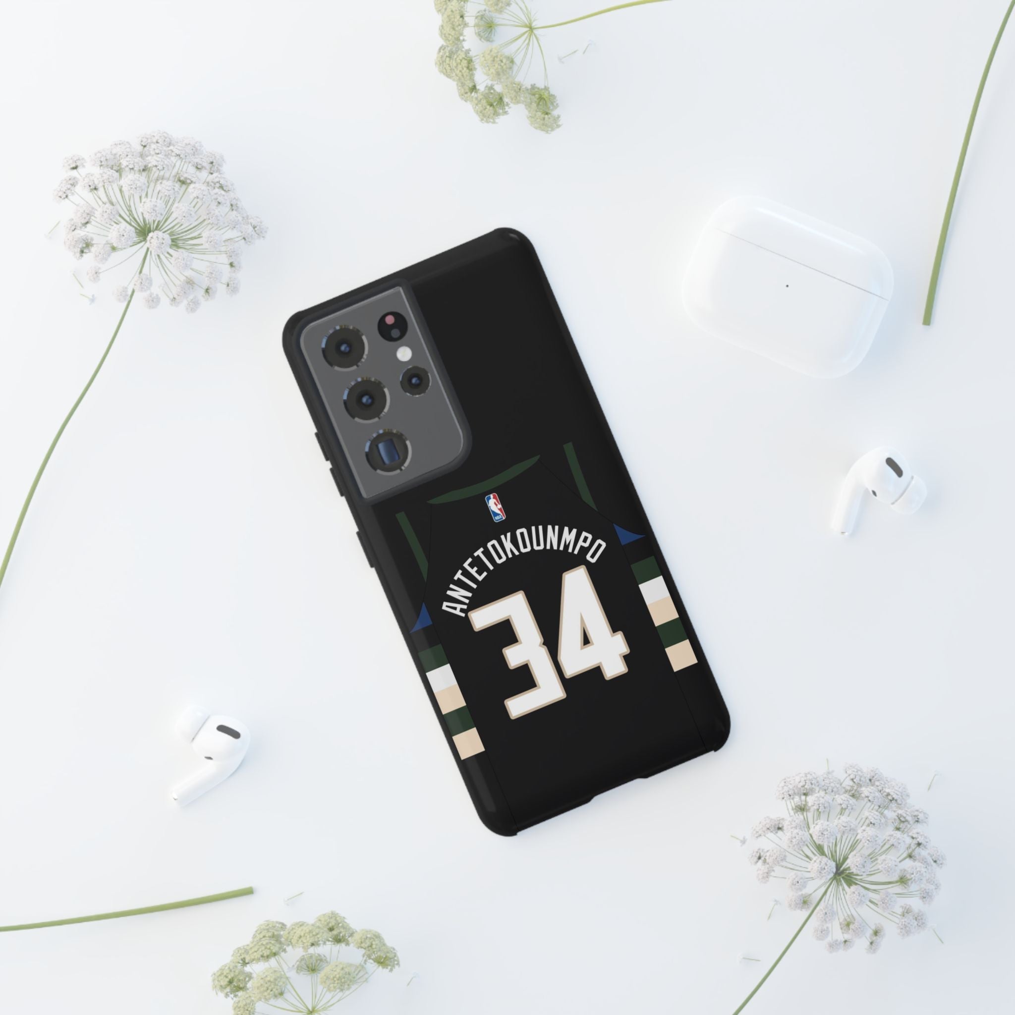 Giannis Antetokounmpo Force Drive Edition – Heavy-Duty ShockGuard Layers, Athletic Slim Fit | iPhone 8–16 Pro Max & Samsung S10–S25 Ultra Supported