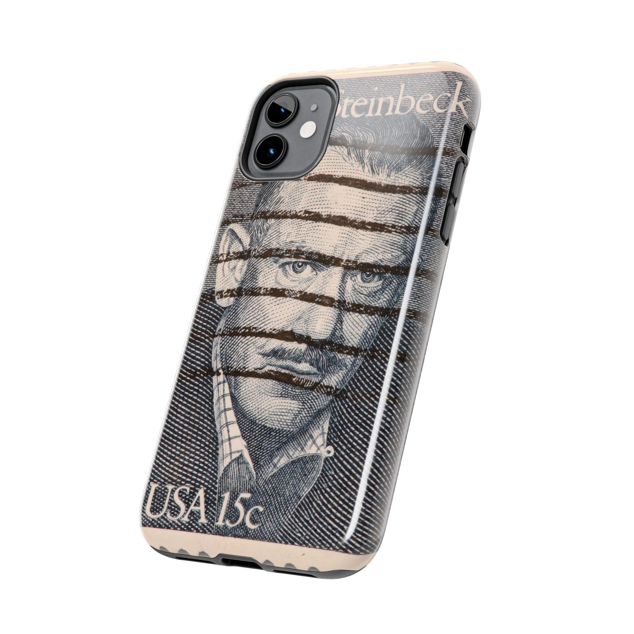 John Steinbeck USA 15c Printed Tough Phone Case for iPhone - Literary Tribute Design