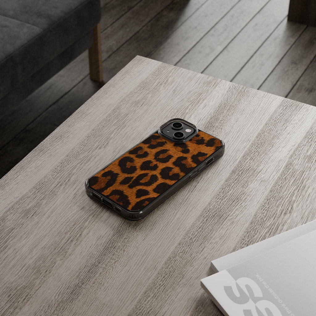 Clear Cases Cheeta Print