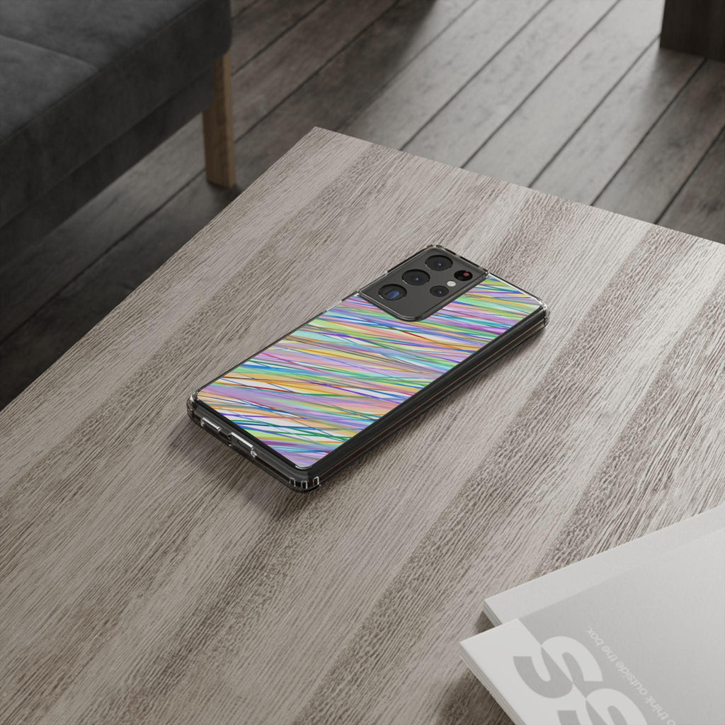 Threads Of Colors Clear Case
