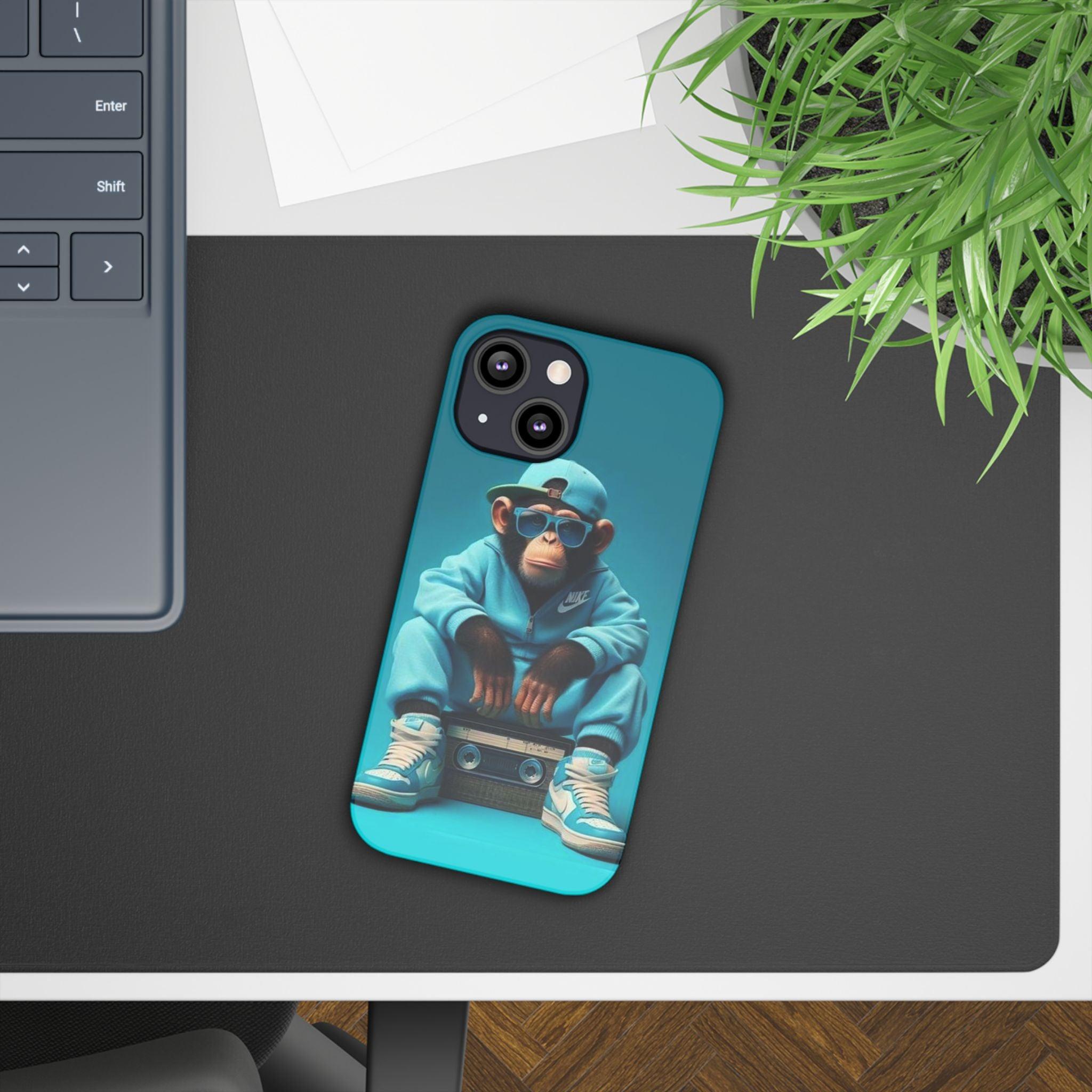 Monkey Madness Phone Case – Unleash the Fun with Cartoon Style!
