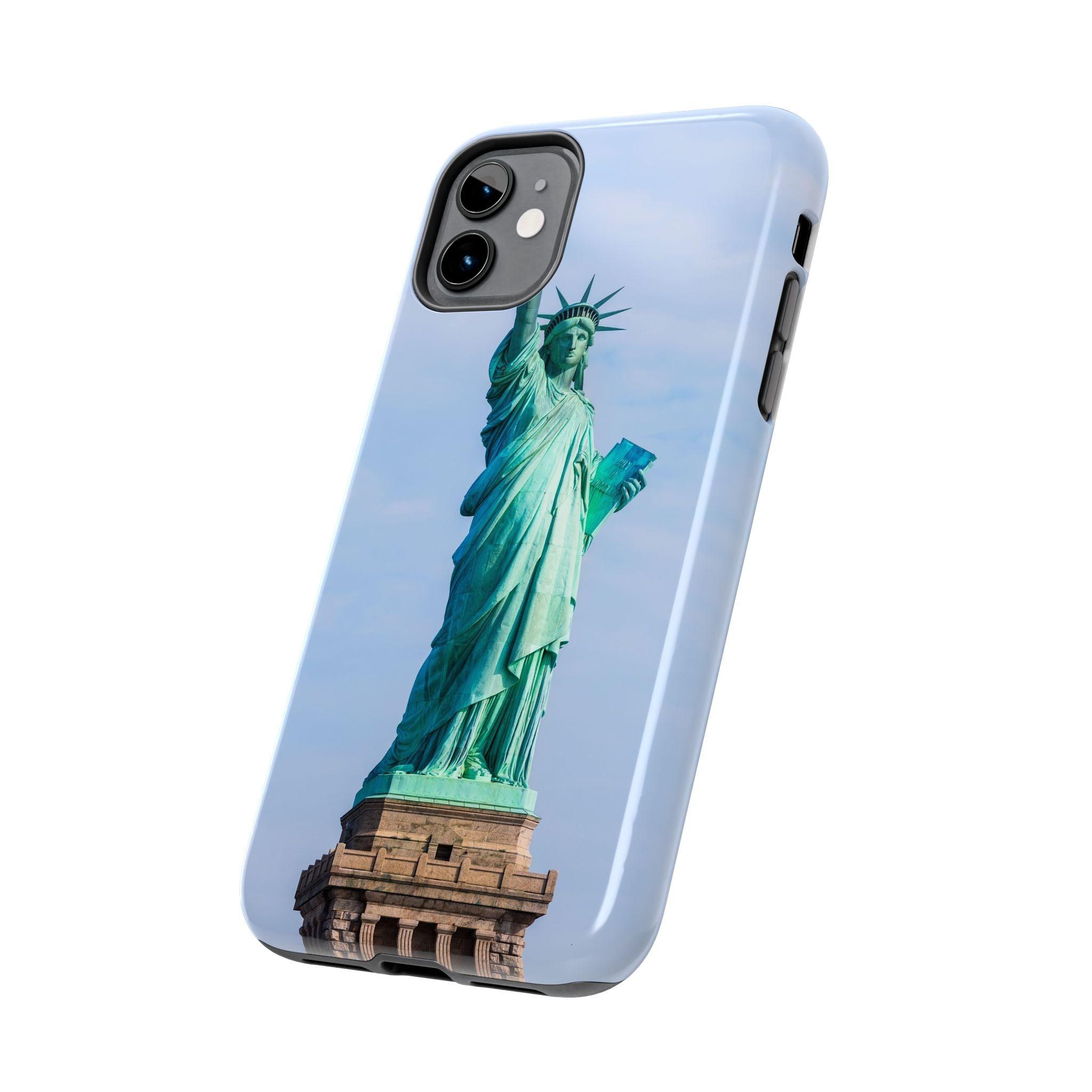 Statue of Liberty Printed Tough Phone Case - Iconic Freedom Design