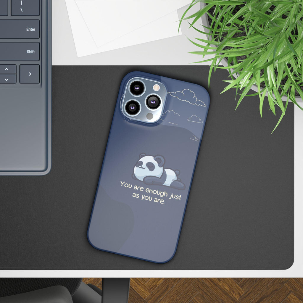 Panda Dreams Phone Case – Cozy Vibes & Inspiring Words