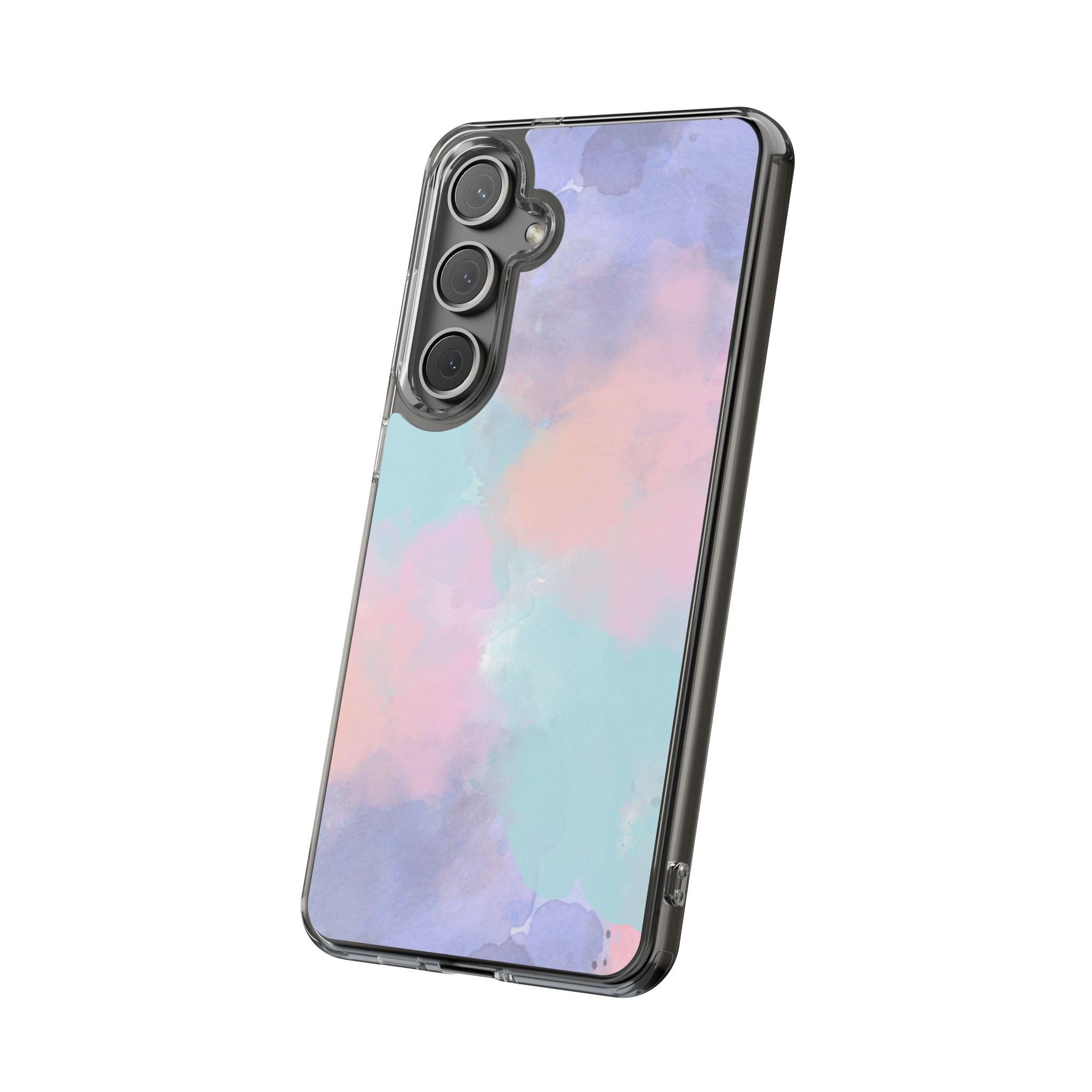 Shades of Pastel Clear Cases