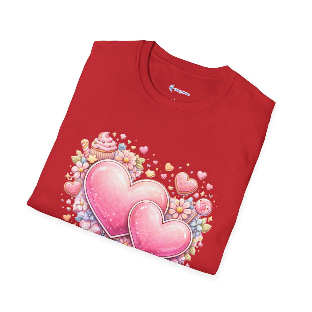 Boho Heart Tee - Bohemian Hearts Graphic T-Shirt