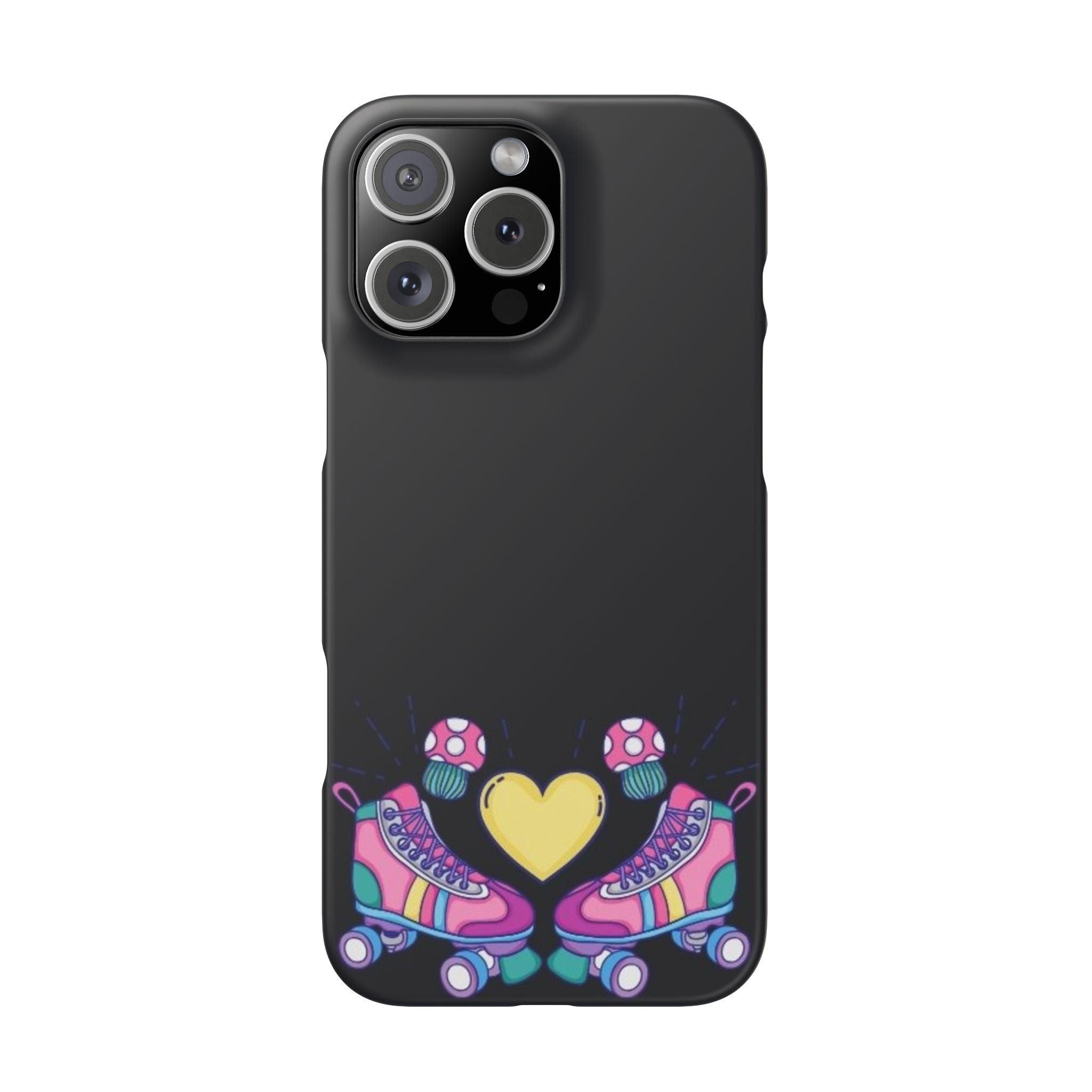 Skater's Heart Phone Case – Glide with Love Everywhere
