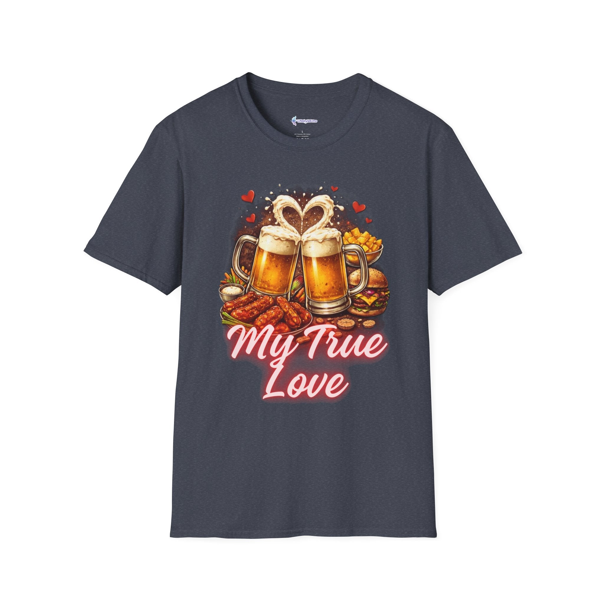 Food & Beer Valentine's T-Shirt - My One True Love