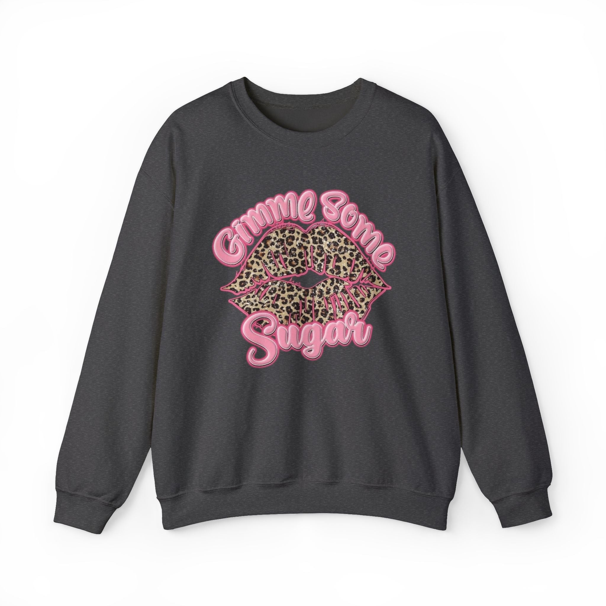 Gimme Some Sugar Leopard Lips Crewneck Sweatshirt