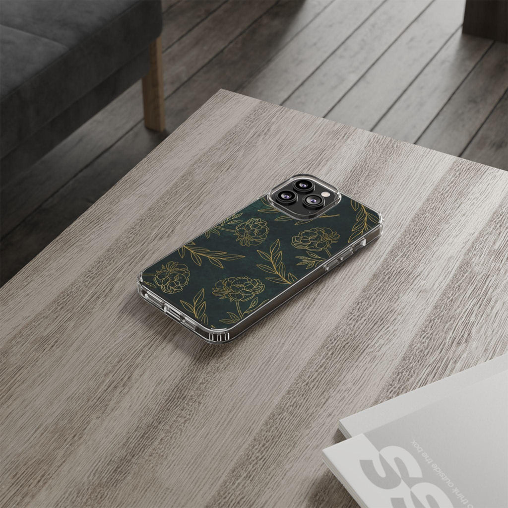 Floral Pattern Clear Cases