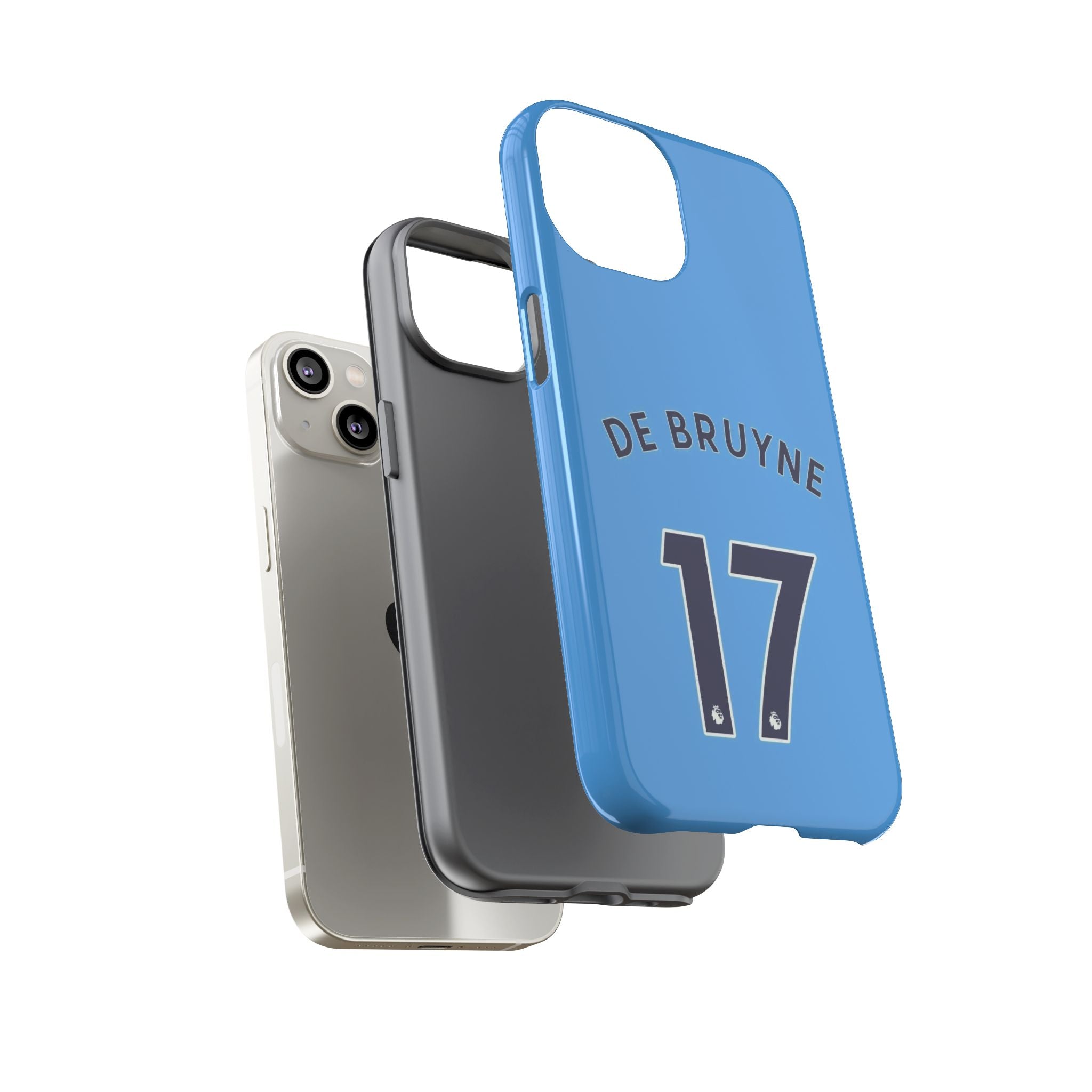 Kevin De Bruyne VisionGuard – Enhanced Protection & Sleek Design | Fits iPhone 8–16 Pro Max & Galaxy S10–S25 Ultra