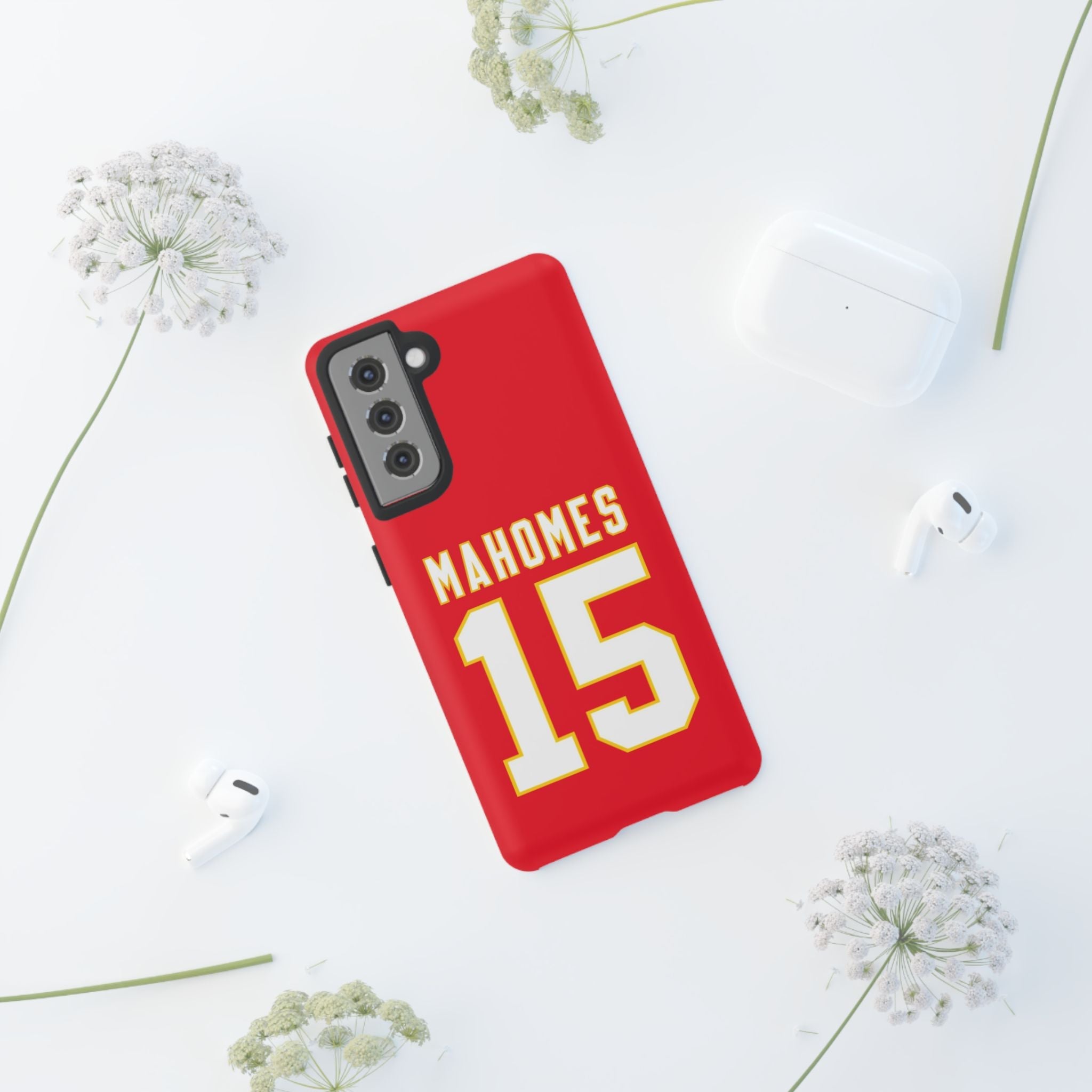 Patrick Mahomes Precision Armor – Dual-Layer Shock Resistance & Sleek Fit | Compatible with iPhone 8–16 Pro Max & Galaxy S10–S25 Ultra