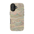 Beige Swirl Vintage Italian Marble Design - Dual Layer Phone Cases