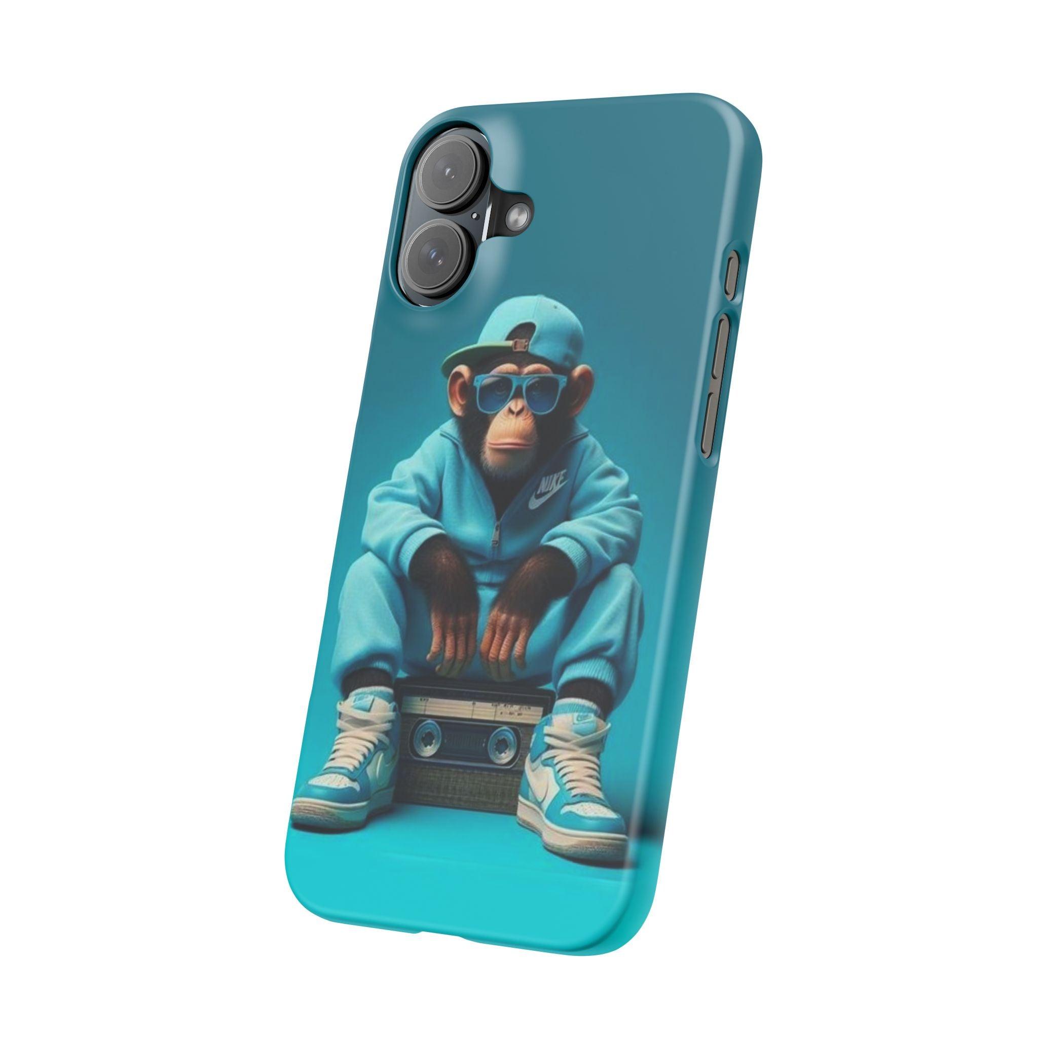 Monkey Madness Phone Case – Unleash the Fun with Cartoon Style!