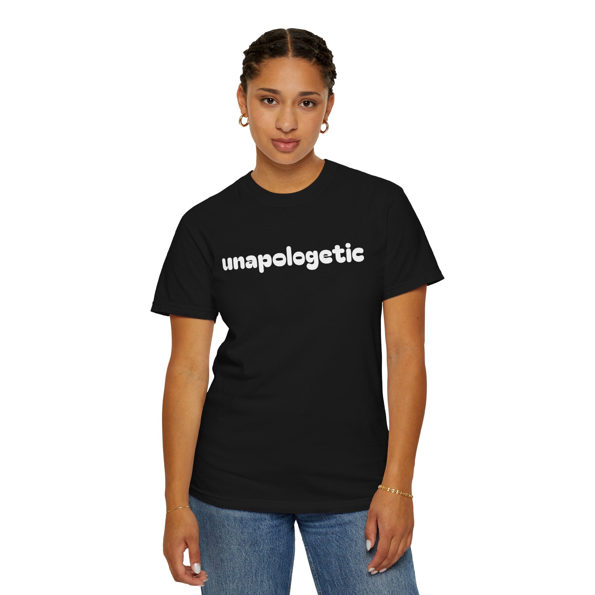 Unapologetically Feminist Tee - Garment-Dyed Cotton - DipaliZ