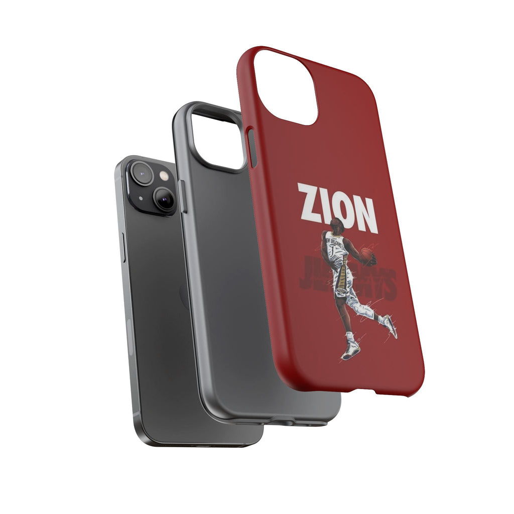 Zion Williamson Power Drive Edition – Rugged Dual-Layer Armor & Slim Fit | Compatible with iPhone 8–16 Pro Max & Samsung S10–S25 Ultra