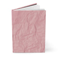 Pink Crinkled Paper