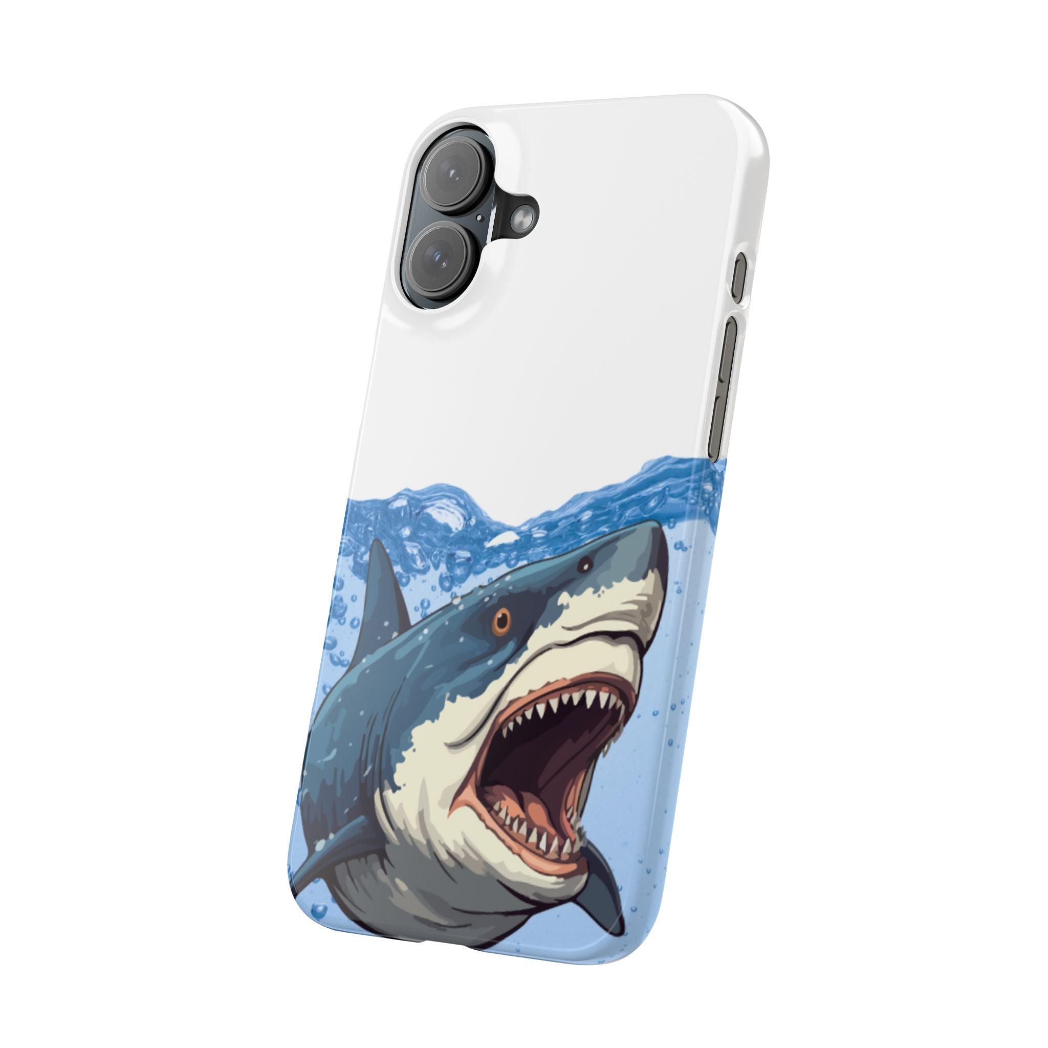 Shark Frenzy Phone Case – Dive into Bold Style